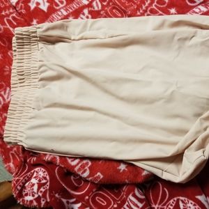 Pink plus size joggers